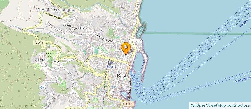 localisation de l'entreprise MADAME BARBARA ALBERTINI à BASTIA