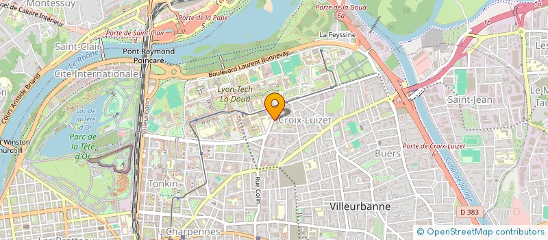 localisation de l'entreprise MADAME BARBARA ANGELINI à VILLEURBANNE