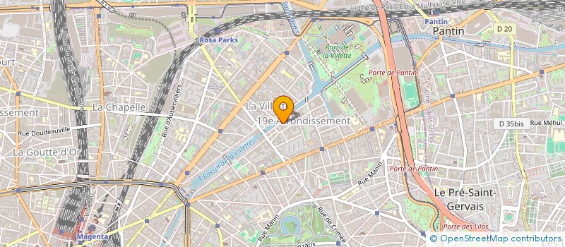 localisation de l'entreprise MADAME BARBARA ARCOLIN  PARIS