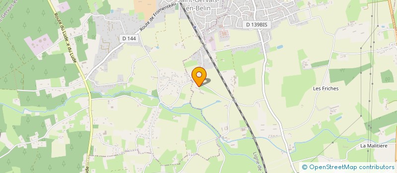 localisation de l'entreprise MADAME BARBARA AUTIN  LAIGNE EN BELIN