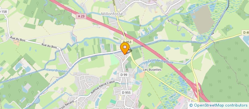 localisation de l'entreprise MADAME BARBARA BALLAND  HASNON