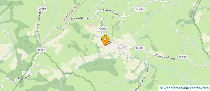 localisation de l'entreprise MADAME BARBARA BEHOT  LYS