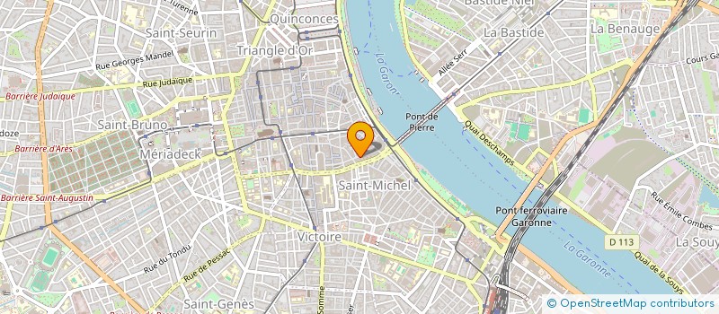 localisation de l'entreprise MADAME BARBARA BELMONTE  BORDEAUX