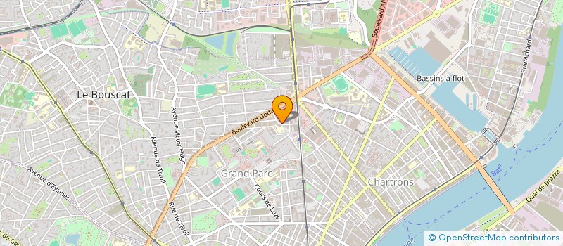 localisation de l'entreprise MADAME BARBARA BINDNER  BORDEAUX