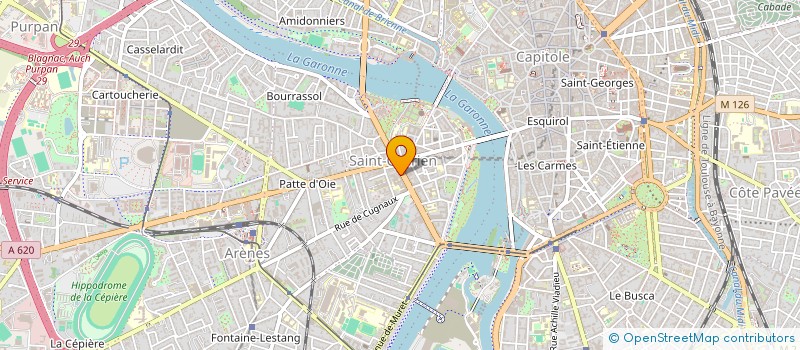 localisation de l'entreprise MADAME BARBARA BODIOT  TOULOUSE