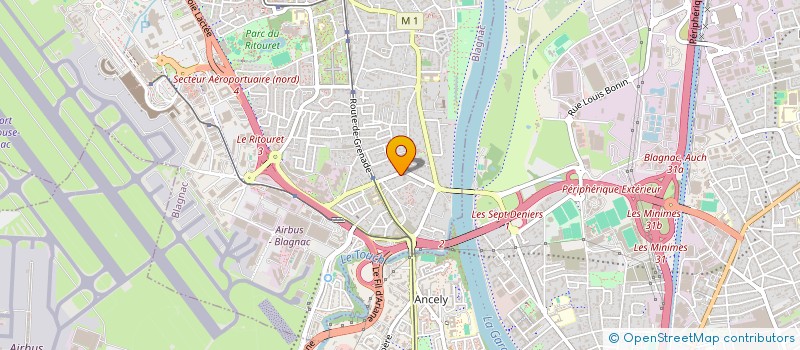 localisation de l'entreprise MADAME BARBARA BOLOGNESI à BLAGNAC