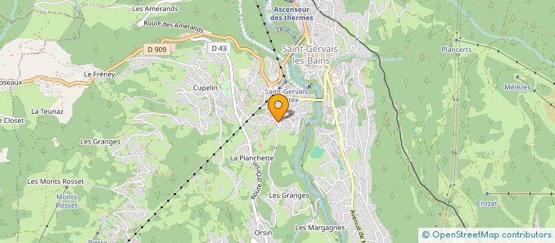 localisation de l'entreprise MADAME BARBARA BOSC à SAINT-GERVAIS-LES-BAINS