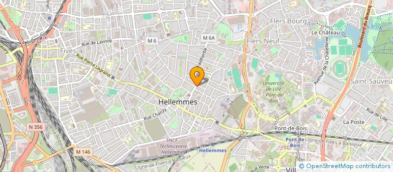localisation de l'entreprise MADAME BARBARA BOUCAUT à LILLE