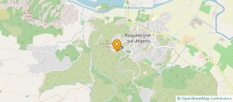 localisation de l'entreprise MADAME BARBARA BOUNOUA MALVETTI à ROQUEBRUNE-SUR-ARGENS