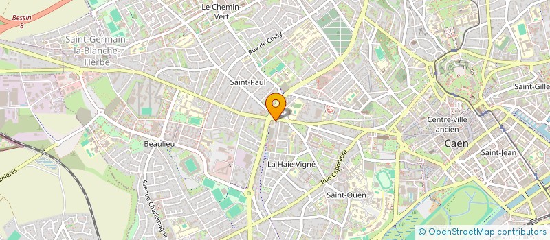 localisation de l'entreprise MADAME BARBARA BRIENS  CAEN