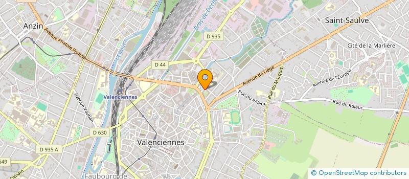 localisation de l'entreprise MADAME BARBARA BROGNIART  VALENCIENNES