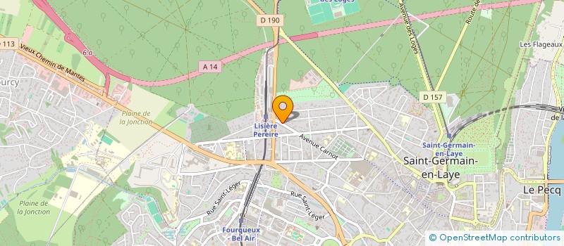 localisation de l'entreprise MADAME BARBARA BURGAN  SAINT-GERMAIN-EN-LAYE