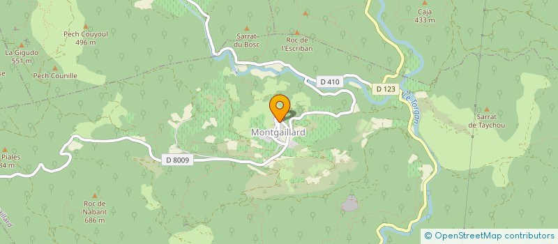 localisation de l'entreprise MADAME BARBARA BUTTERWORTH  MONTGAILLARD