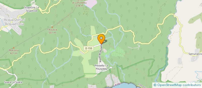 localisation de l'entreprise MADAME BARBARA CARRION  COTI-CHIAVARI