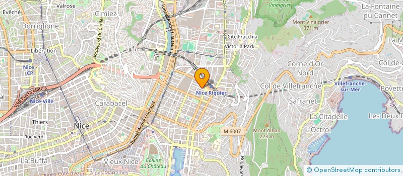 localisation de l'entreprise MADAME BARBARA CEYTE  NICE