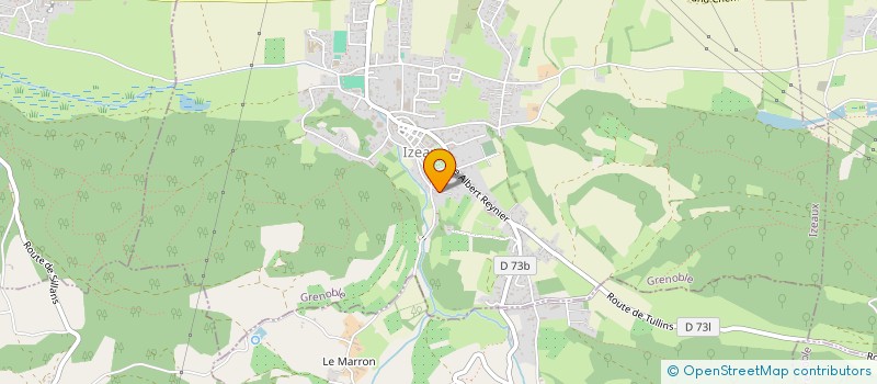 localisation de l'entreprise MADAME BARBARA CHAMBAUD  IZEAUX