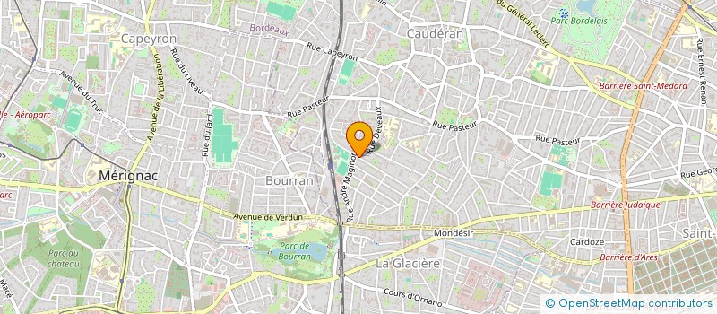 localisation de l'entreprise MADAME BARBARA CHANTRELLE  BORDEAUX