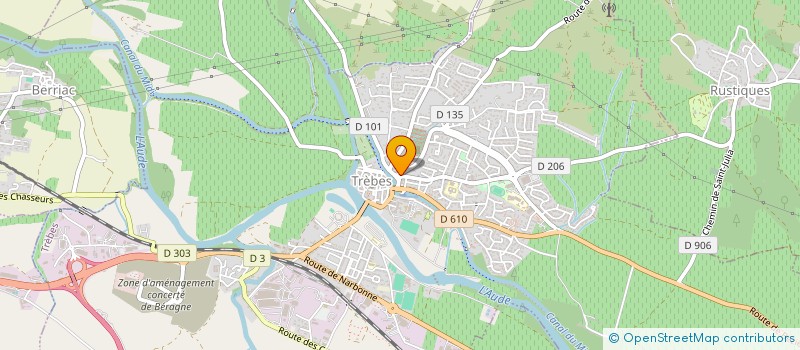 localisation de l'entreprise MADAME BARBARA CHARRUET  BADENS