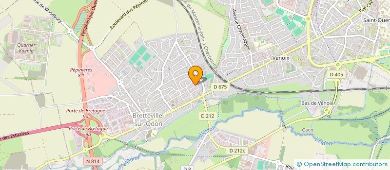 localisation de l'entreprise MADAME BARBARA CHENU  BRETTEVILLE-SUR-ODON