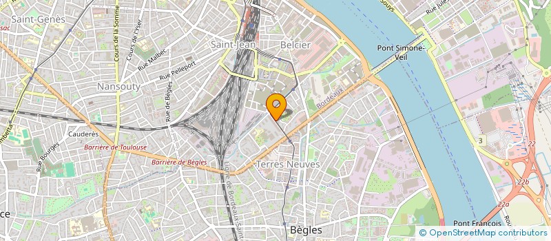 localisation de l'entreprise MADAME BARBARA CHEVALIER à BORDEAUX