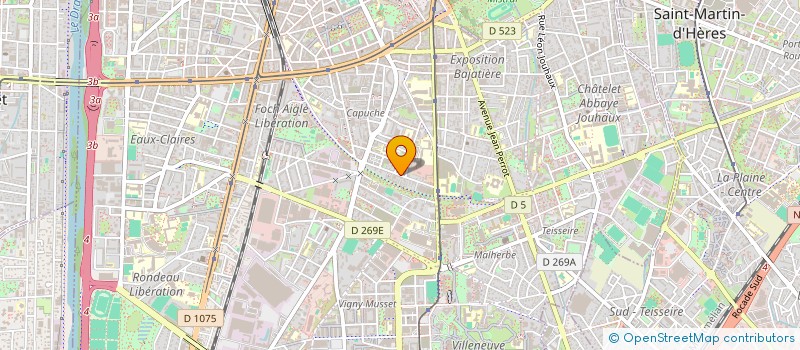 localisation de l'entreprise MADAME BARBARA CIGLIUTTI à GRENOBLE