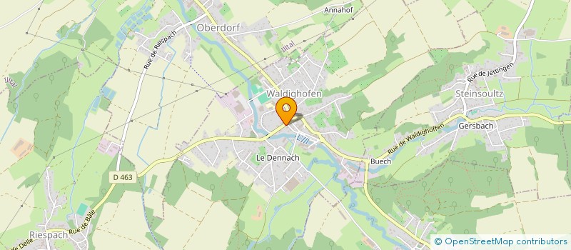 localisation de l'entreprise MADAME BARBARA CLORMANN  WALDIGHOFEN