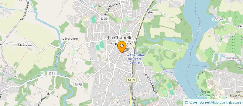 localisation de l'entreprise MADAME BARBARA COCARD à LA CHAPELLE-SUR-ERDRE