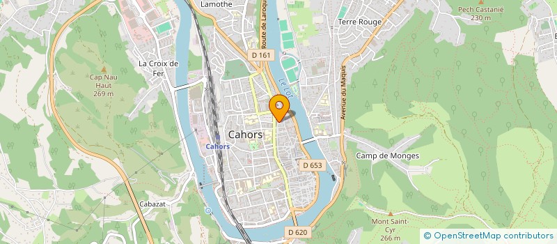 localisation de l'entreprise MADAME BARBARA COLOMER  CAHORS