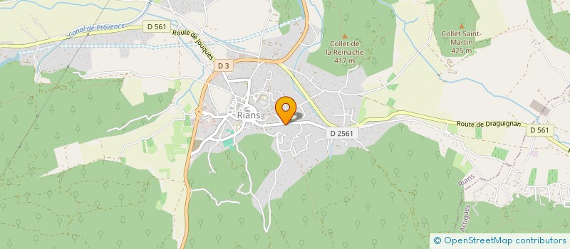 localisation de l'entreprise MADAME BARBARA CONTE  RIANS