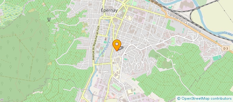 localisation de l'entreprise MADAME BARBARA CORREA ESPINOLA TUCHE  EPERNAY