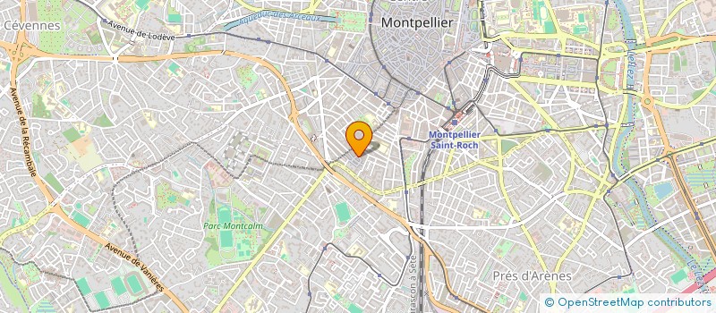 localisation de l'entreprise MADAME BARBARA COUTURIER à MONTPELLIER