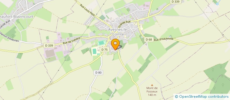 localisation de l'entreprise MADAME BARBARA CZECHLEWSKI  AVESNES-LE-COMTE