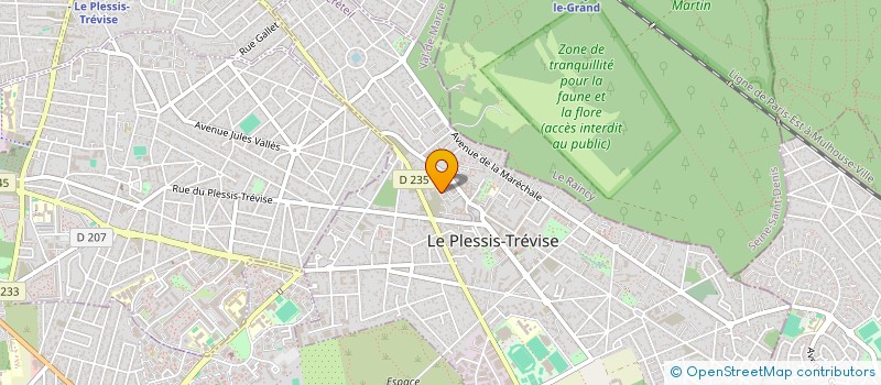 localisation de l'entreprise MADAME BARBARA DAMARIS INOSTROZA SAEZ à LE PLESSIS-TREVISE