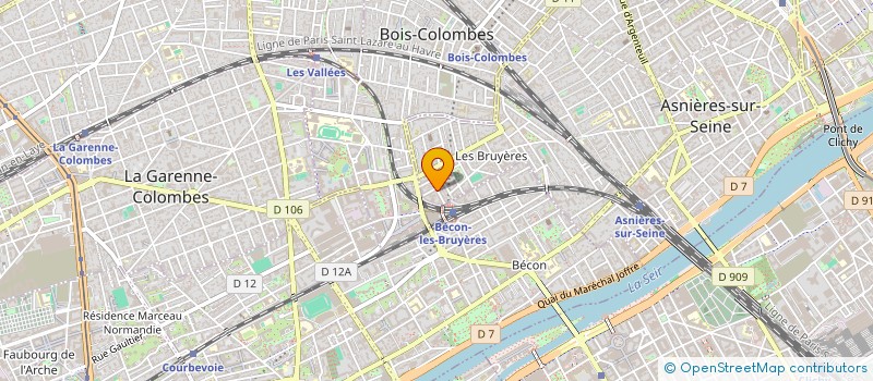 localisation de l'entreprise MADAME BARBARA DAUTUN à ASNIERES-SUR-SEINE