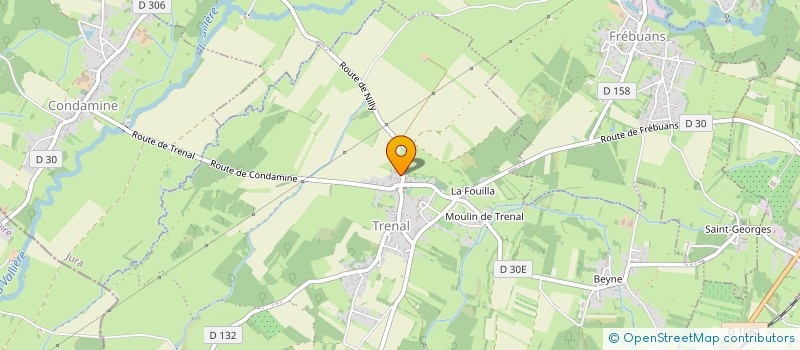 localisation de l'entreprise MADAME BARBARA DE MICHELI  COURLAOUX