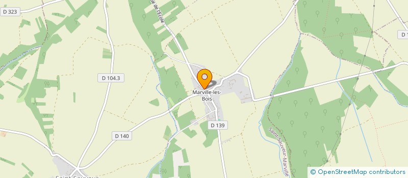 localisation de l'entreprise MADAME BARBARA DEBEIR à SAINT-SAUVEUR-MARVILLE
