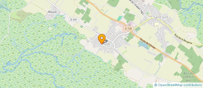 localisation de l'entreprise MADAME BARBARA DECREMERE  SAINT-JUST-LUZAC