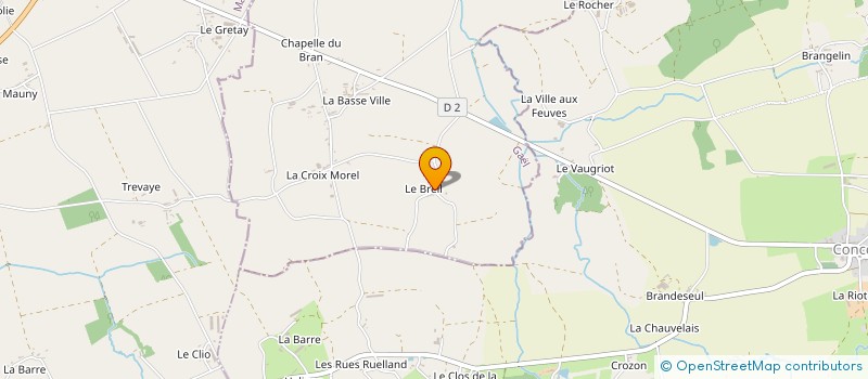 localisation de l'entreprise MADAME BARBARA DELAMARRE  GAEL