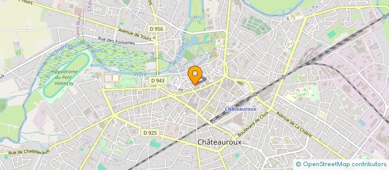 localisation de l'entreprise MADAME BARBARA DESBOUIGES à CHATEAUROUX