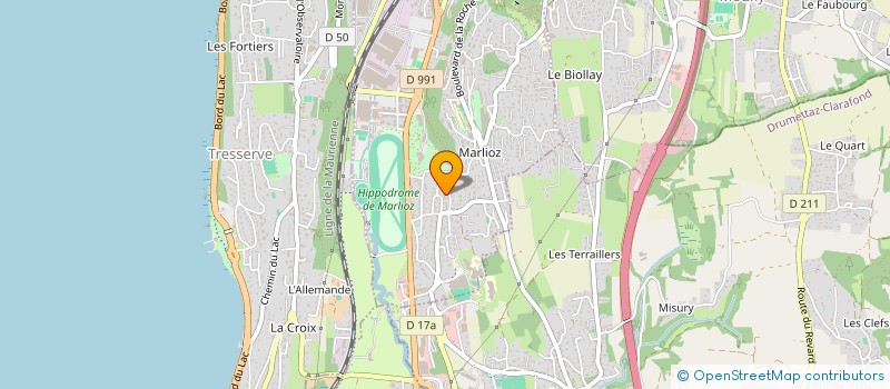 localisation de l'entreprise MADAME BARBARA DI BATTISTA  AIX-LES-BAINS