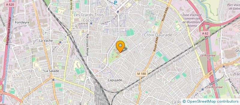 localisation de l'entreprise MADAME BARBARA DIEZ SAMANIEGO  TOULOUSE