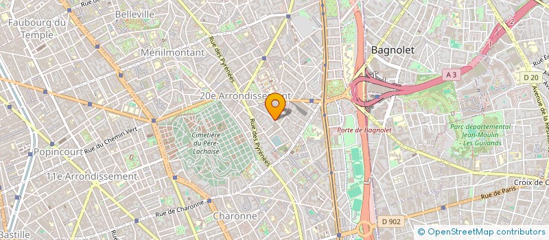 localisation de l'entreprise MADAME BARBARA DONADELLO  PARIS