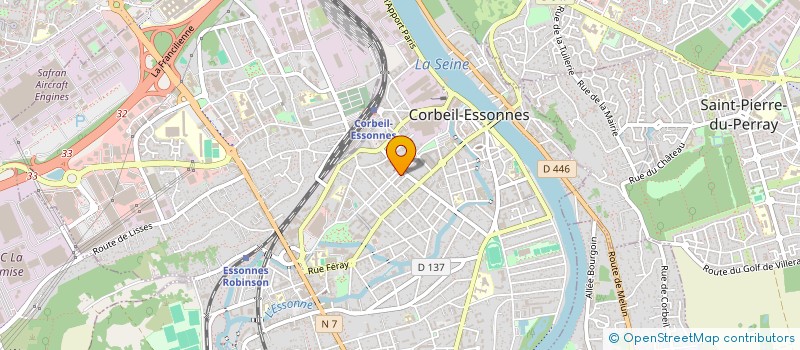 localisation de l'entreprise MADAME BARBARA DRIFFAUD à CORBEIL-ESSONNES