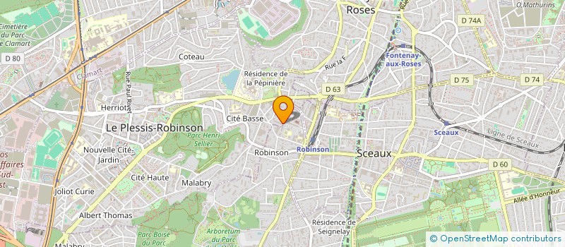 localisation de l'entreprise MADAME BARBARA DUMAS à LE PLESSIS-ROBINSON