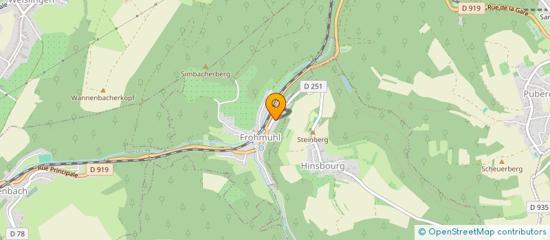 localisation de l'entreprise MADAME BARBARA EHLINGER  FROHMUHL