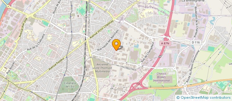 localisation de l'entreprise MADAME BARBARA EVA FLORENCE BATAILLE à SAINT-BARTHELEMY-D'ANJOU