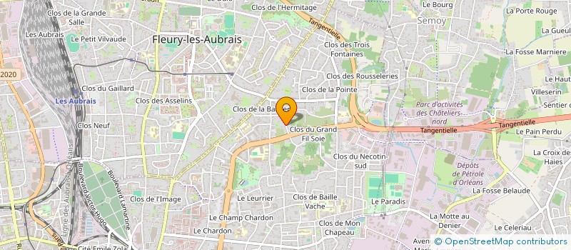 localisation de l'entreprise MADAME BARBARA FAMETTE à ORLEANS