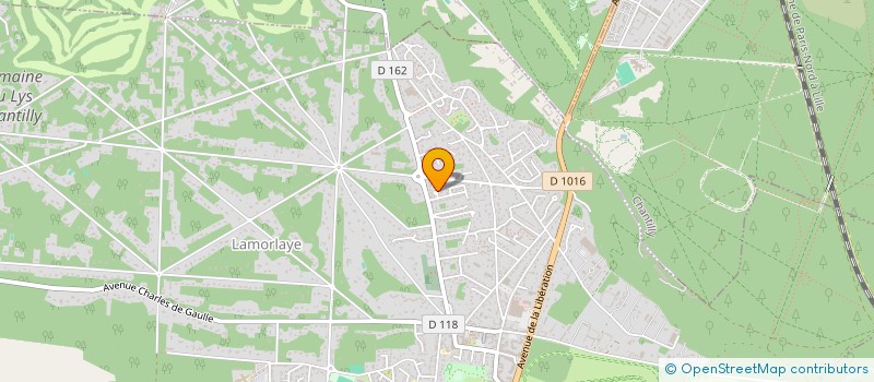 localisation de l'entreprise MADAME BARBARA FONTENILLE  LAMORLAYE