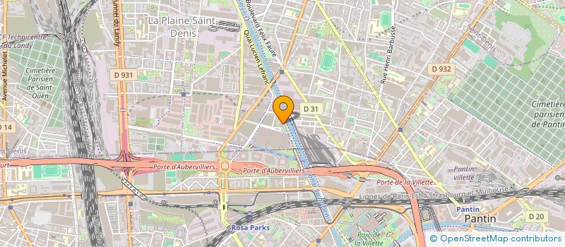 localisation de l'entreprise MADAME BARBARA FULNEAU à AUBERVILLIERS