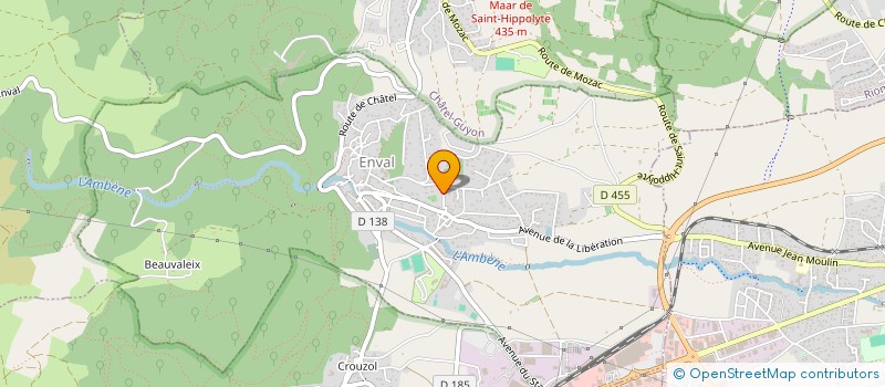 localisation de l'entreprise MADAME BARBARA GALOT  ENVAL